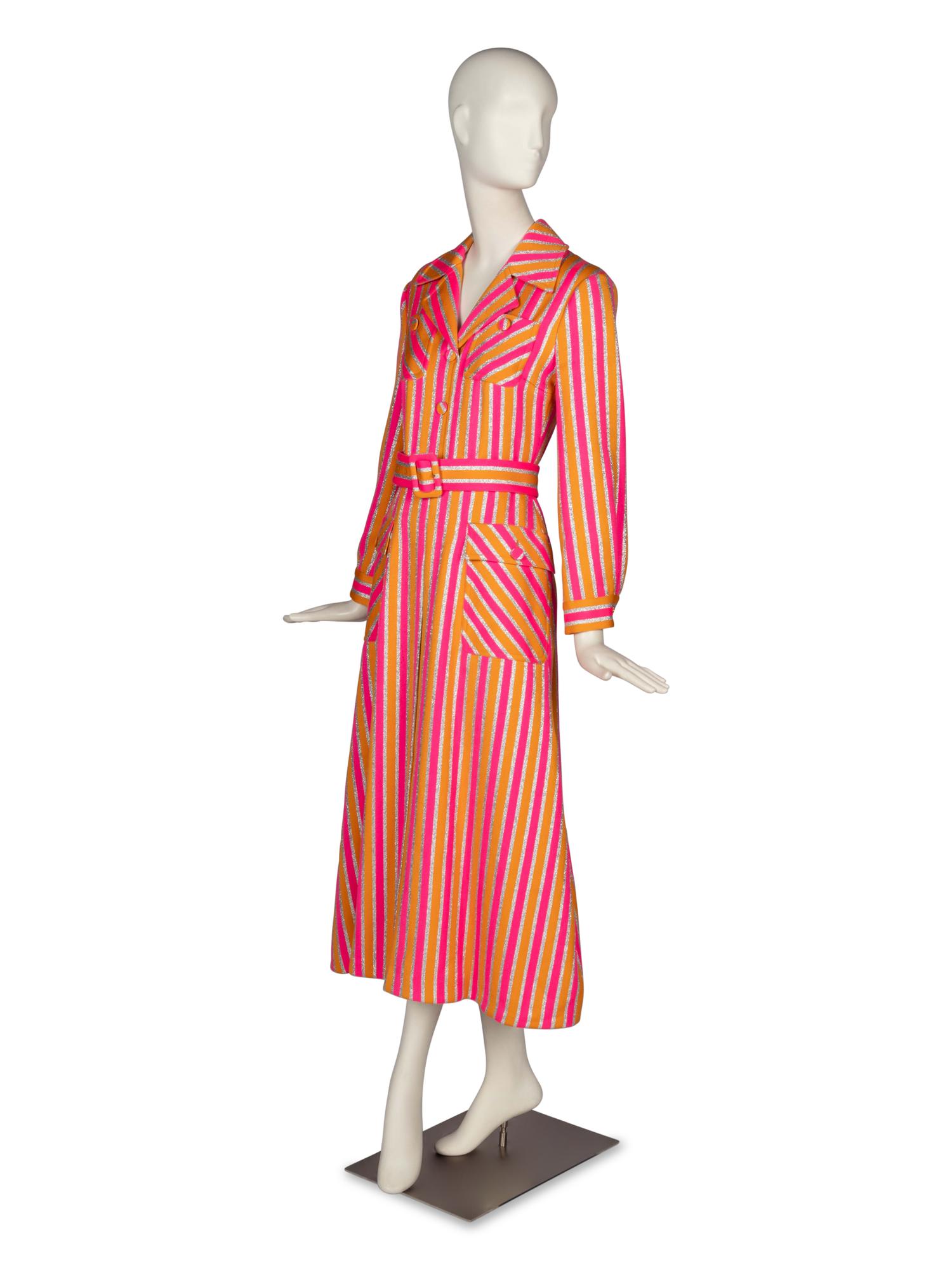 ALESSANDRO MICHELE FOR GUCCI STRIPED DRESS