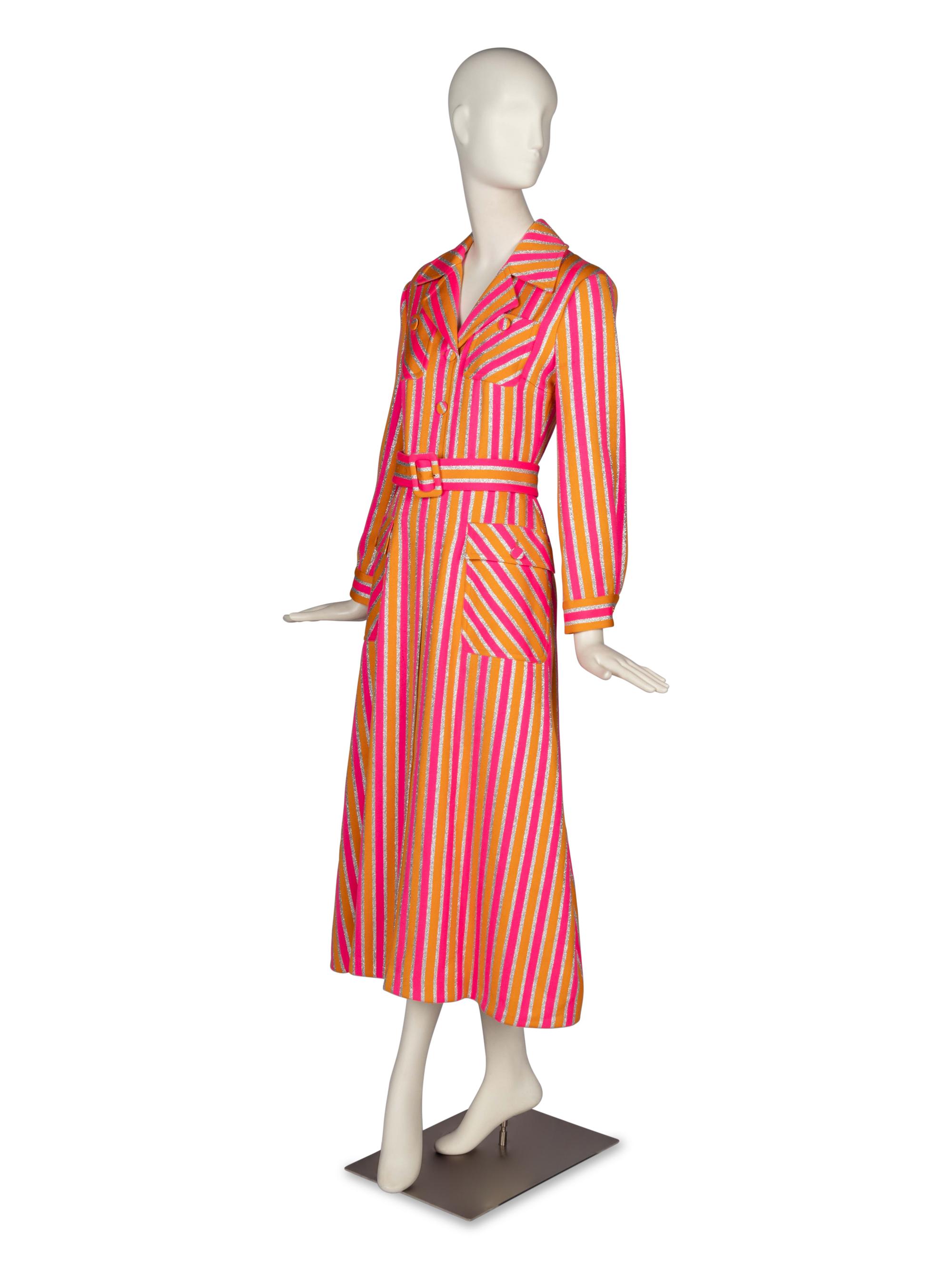ALESSANDRO MICHELE FOR GUCCI STRIPED DRESS
