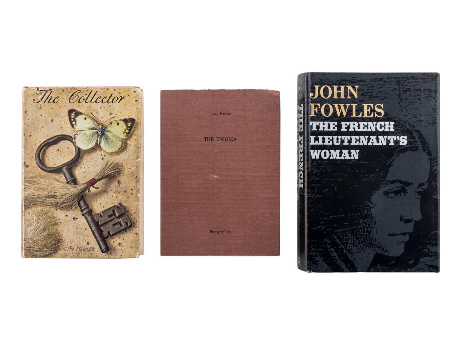 FOWLES, John (1926-2005). The Collector . Boston and Toronto: Little, Brown and Company, 1963.