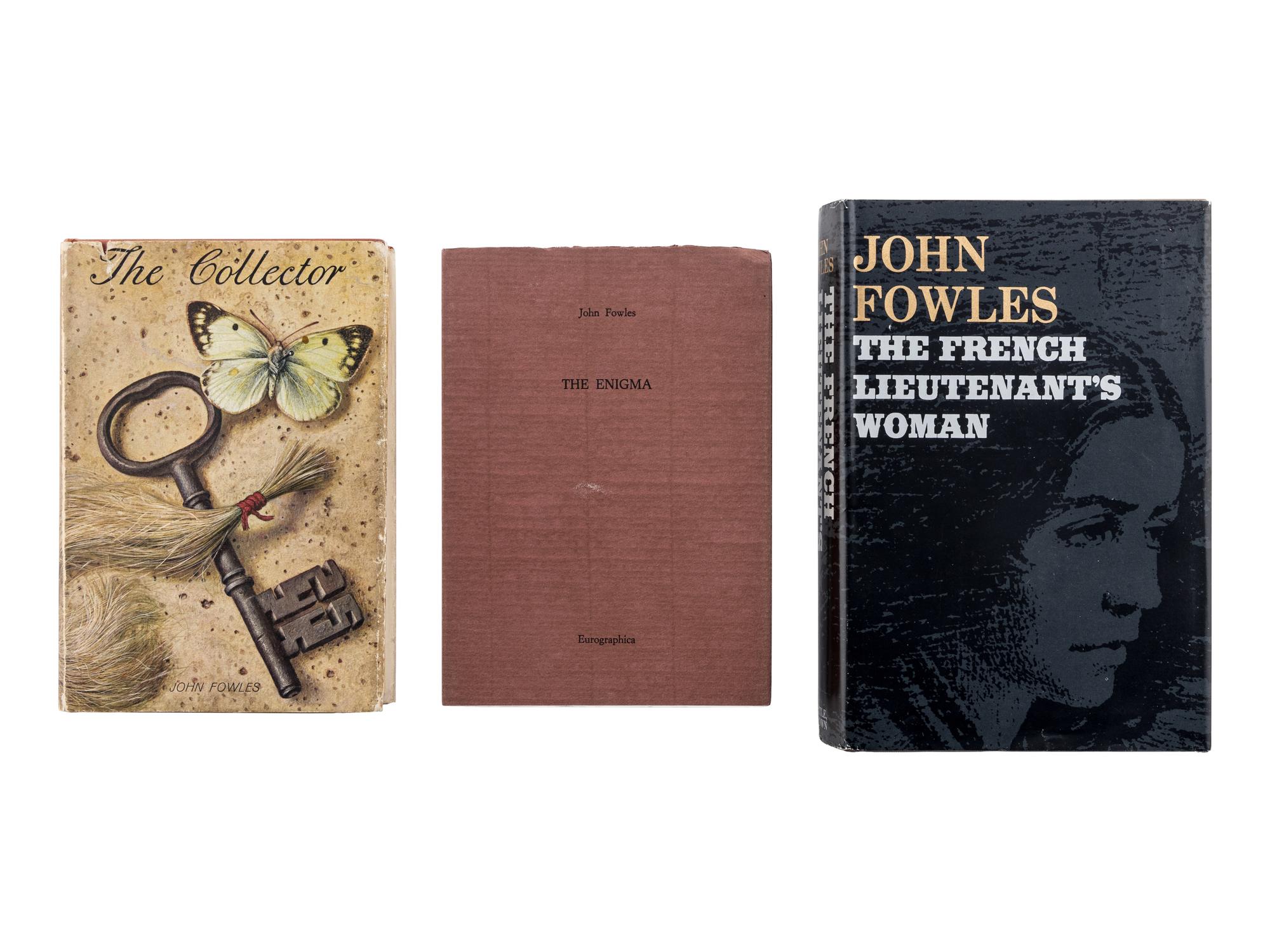 FOWLES, John (1926-2005). The Collector . Boston and Toronto: Little, Brown and Company, 1963.