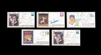 A Collection of Tom Seaver Signed Autograph Cachets (5)