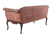 An Italian Carved Walnut Sofa