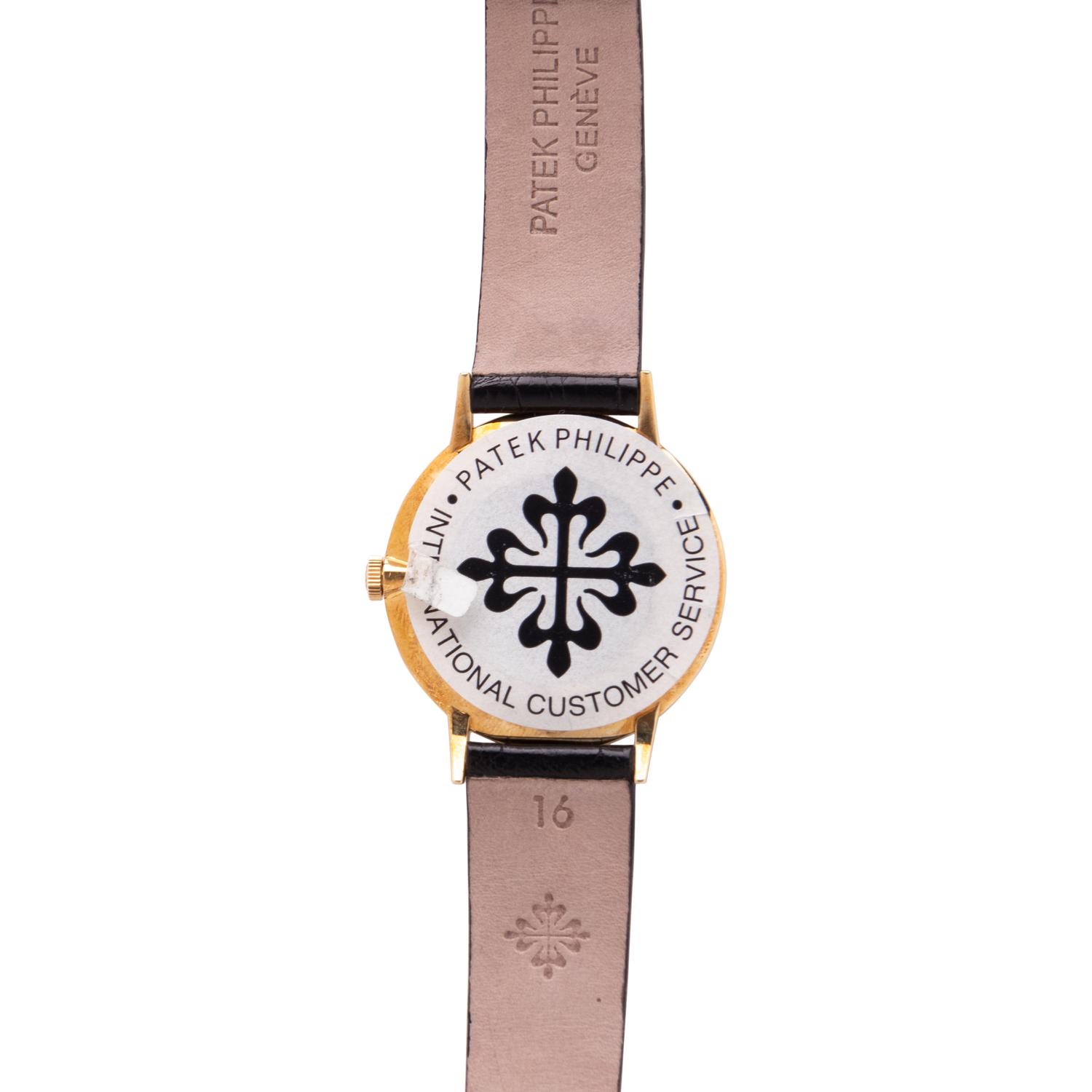 PATEK PHILIPPE, GÜBELIN, REF. 3468 18K YELLOW GOLD WRISTWATCH