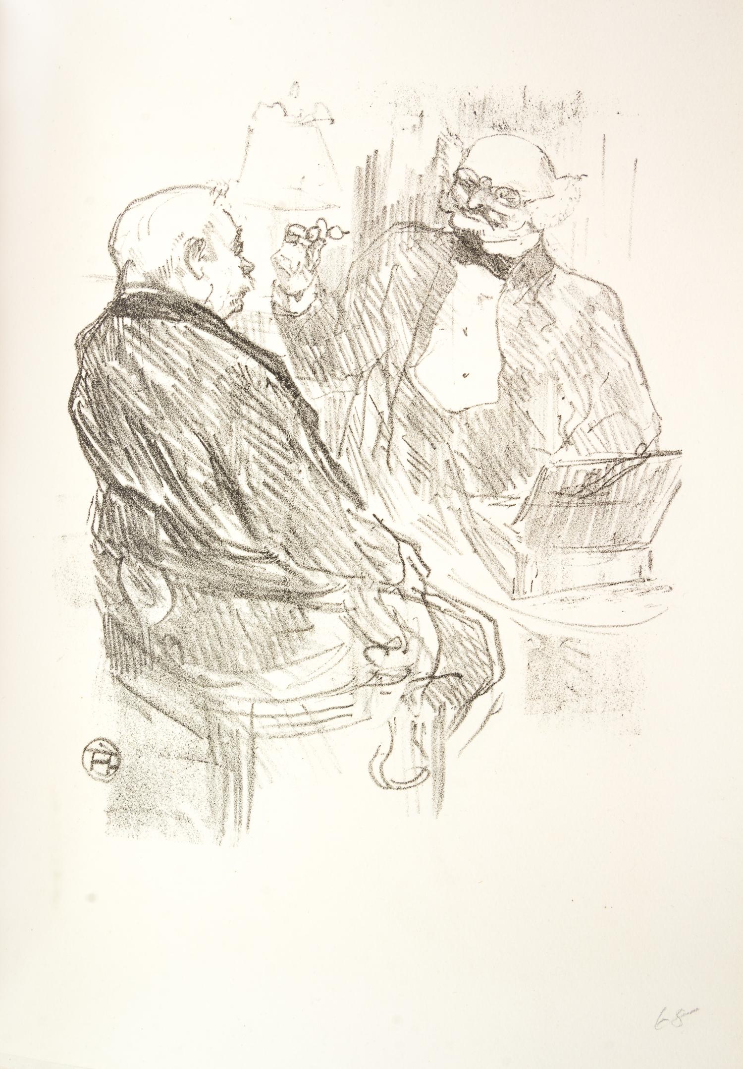 (TOULOUSE-LAUTREC, HENRI) CLEMENCEAU, HENRI. Au pied du Sinai. Paris, [1898]. Limited, no. 106 of 380.