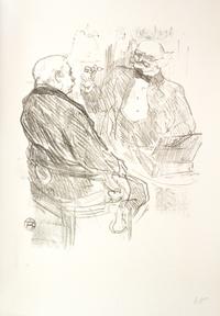 (TOULOUSE-LAUTREC, HENRI) CLEMENCEAU, HENRI. Au pied du Sinai. Paris, [1898]. Limited, no. 106 of 380.