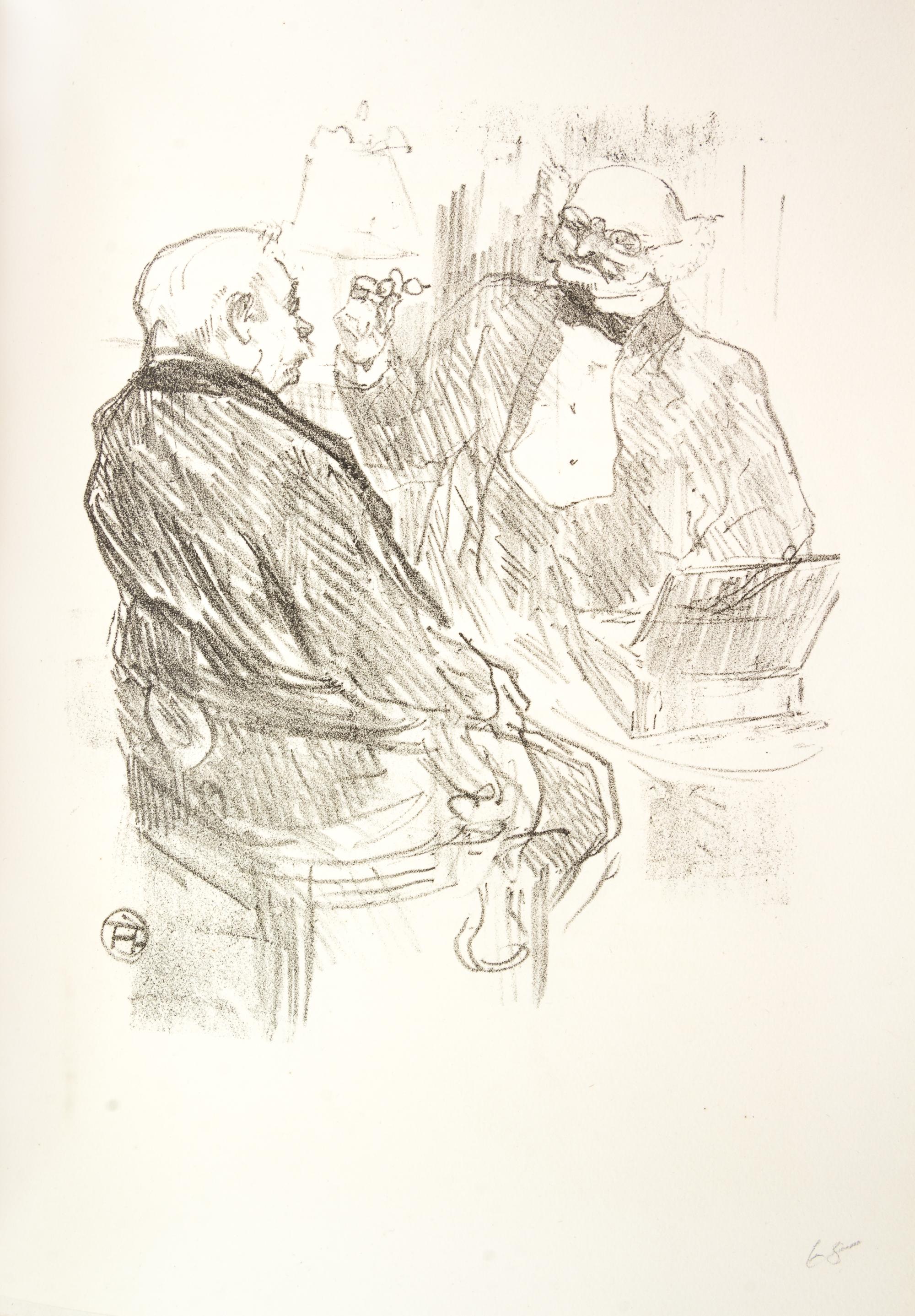 (TOULOUSE-LAUTREC, HENRI) CLEMENCEAU, HENRI. Au pied du Sinai. Paris, [1898]. Limited, no. 106 of 380.