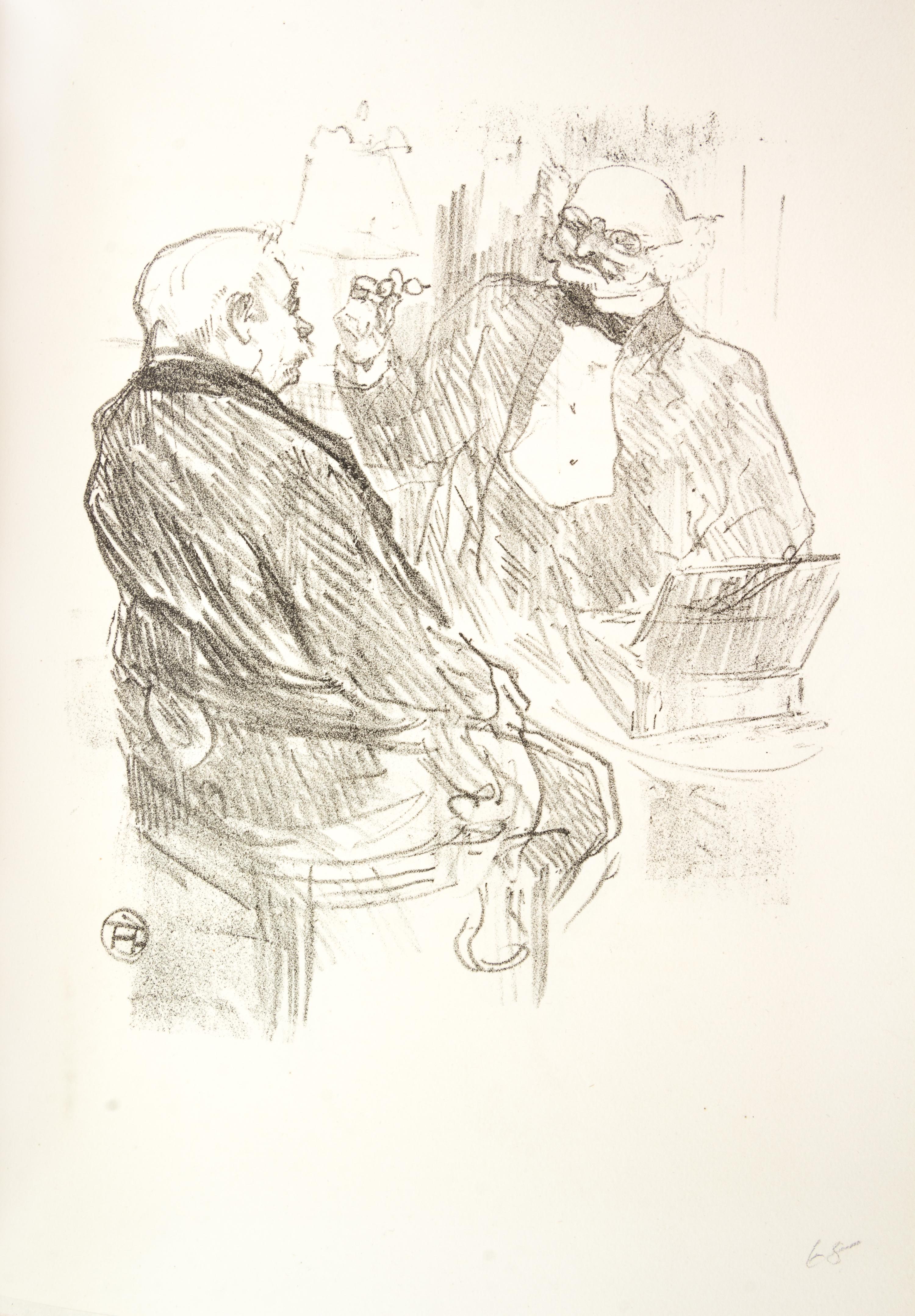 (TOULOUSE-LAUTREC, HENRI) CLEMENCEAU, HENRI. Au pied du Sinai. Paris, [1898]. Limited, no. 106 of 380.