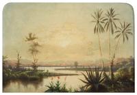 Fortunato Arriola, (American, 1827-1872), South American Landscapes, ca. 1866 (a pair of works)