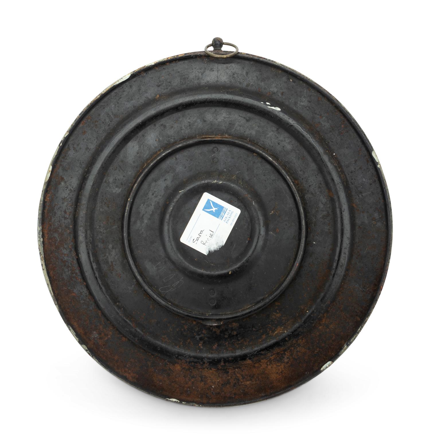 A French Tole Wall Clock