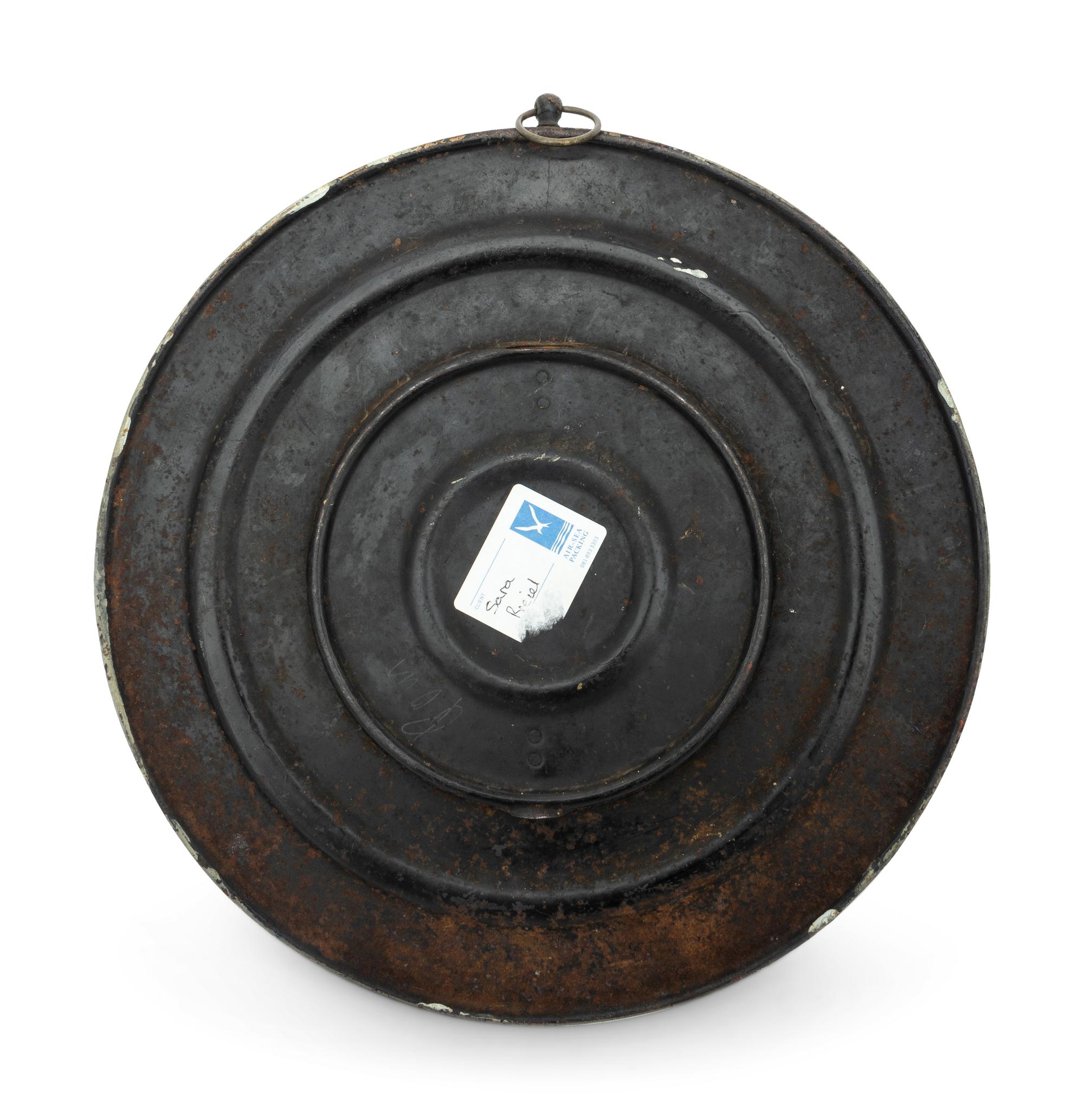 A French Tole Wall Clock