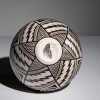 Helen Naha (Hopi-Tewa, 1922-1993) — Pottery Jar, Awatovi Star Design