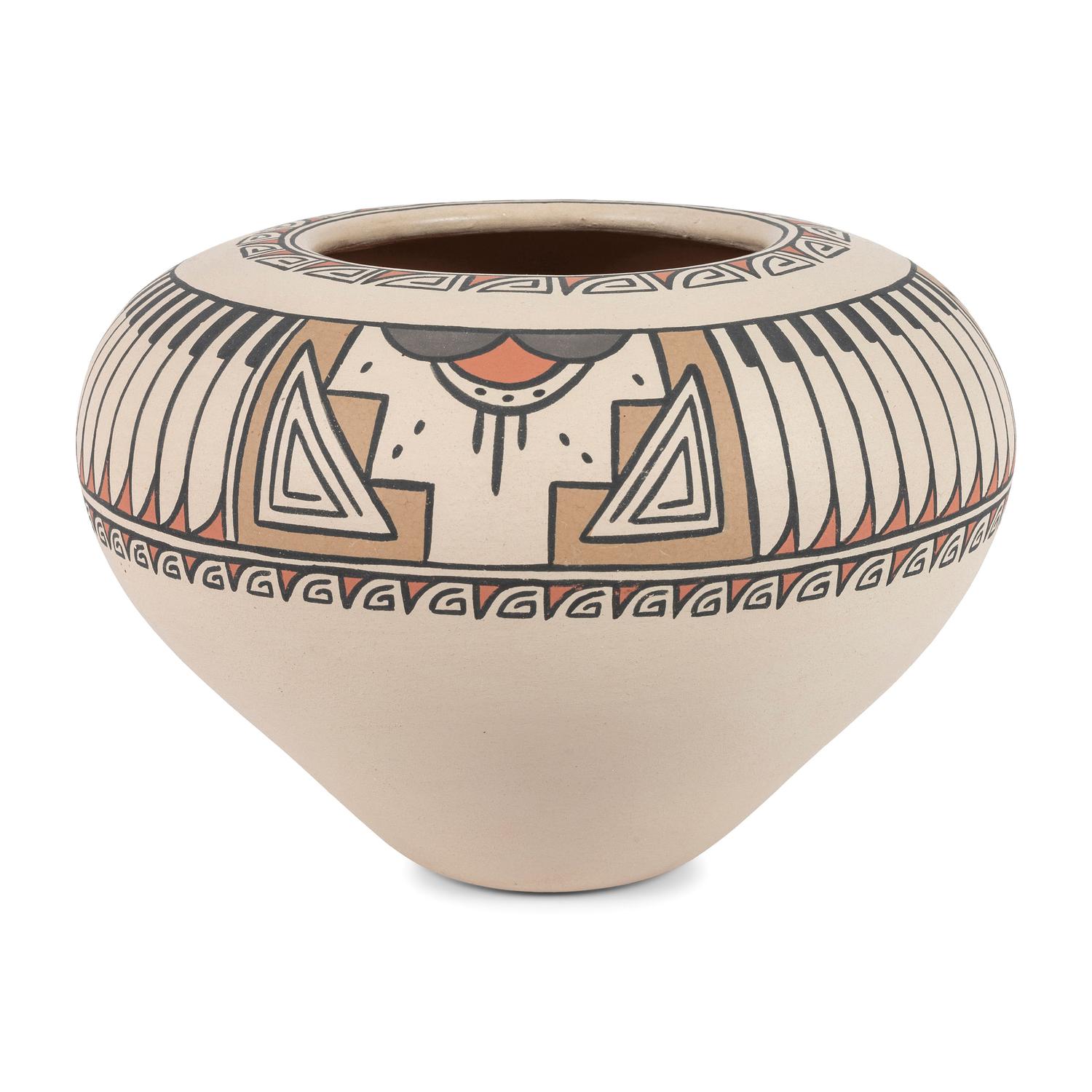 Polychrome Pottery Jar