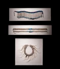 A Group of Four Amazonian Shell Belts or Headdresses