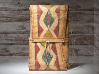 Sioux Painted Parfleche Envelope