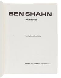 [SHAHN, Ben (1898-1969)]. SOBY, James Thrall. Ben Shahn: Paintings. New York: George Braziller, 1963.