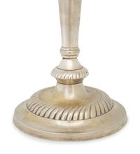A Set of Six Georgian Style Silver Plate Candlesticks — 20th Century