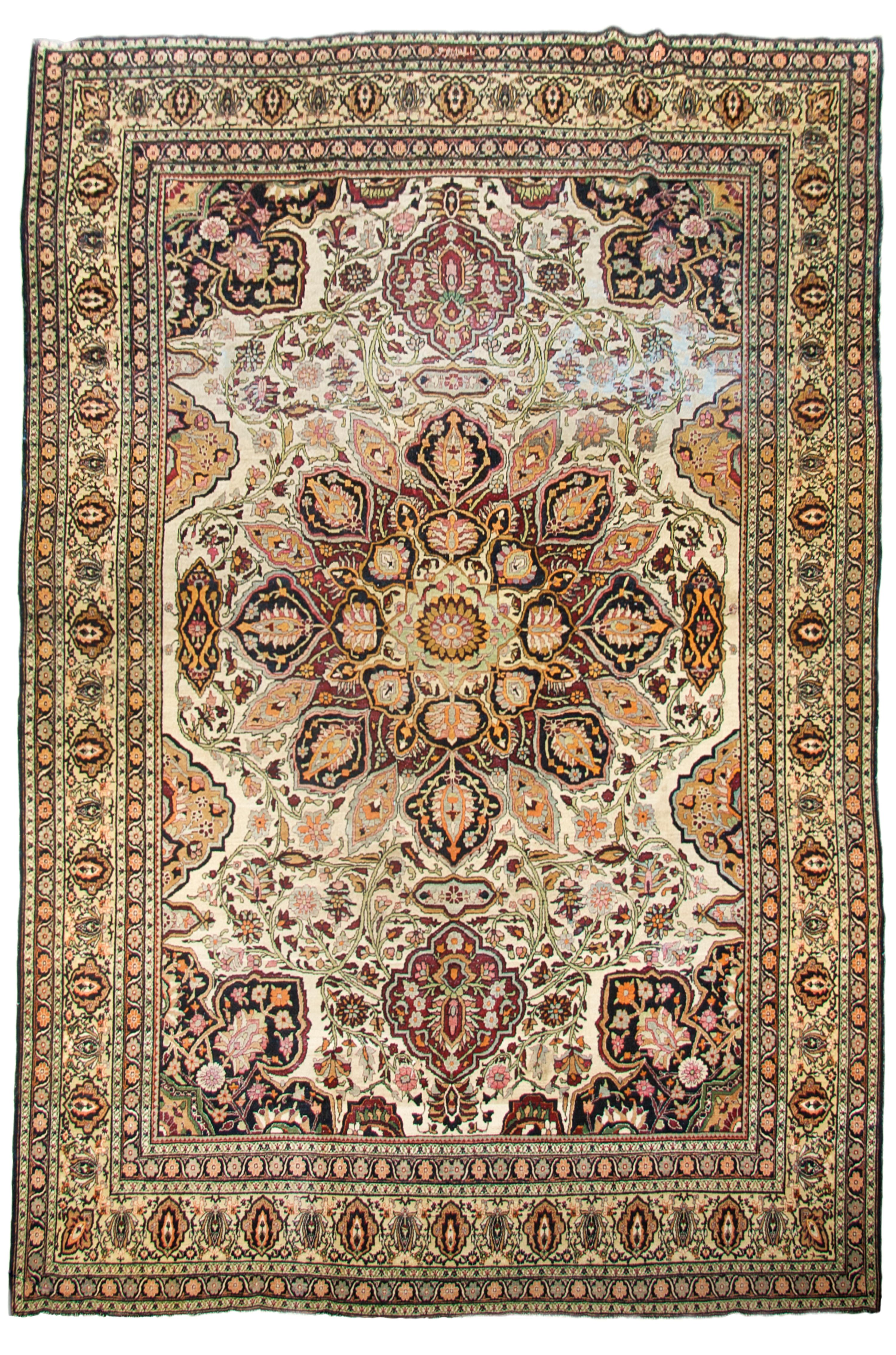 A Lavar Kirman Wool Rug, 15 feet x 10 feet 8 inches.