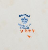 A Booths Parrot Ceramic Dinner Service