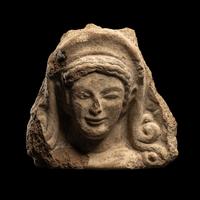 An Etruscan Terracotta Antefix