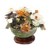 A Chinese Hardstone Model of a Flowering Plant