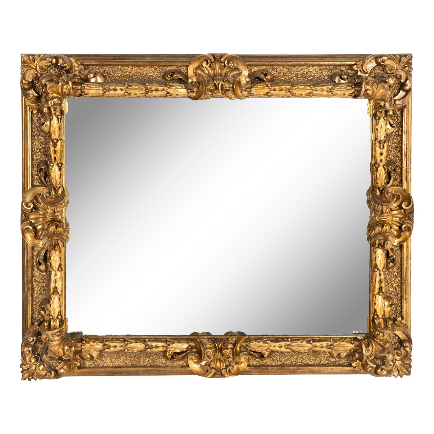 A French Giltwood Mirror