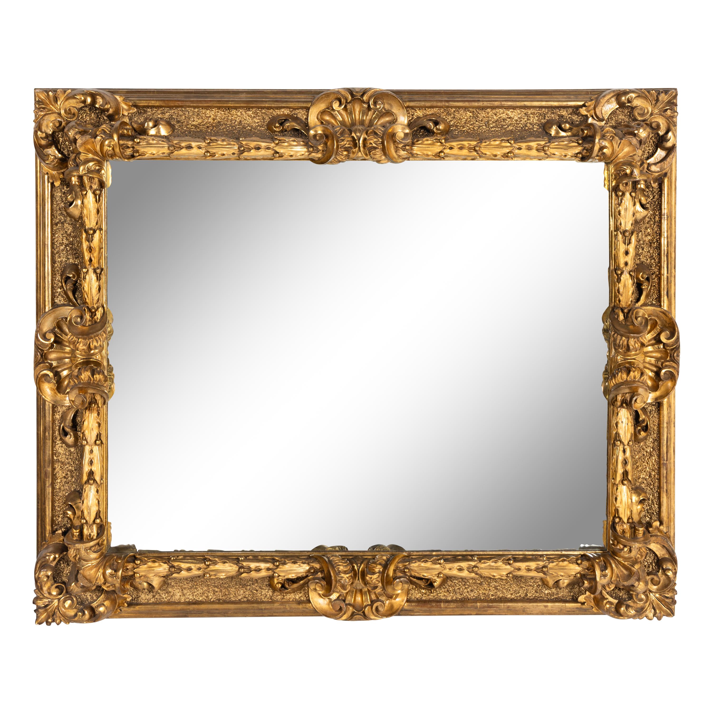 A French Giltwood Mirror
