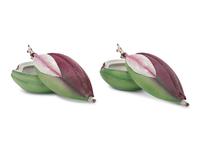A Pair of Italian Porcelain Gourds