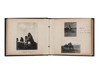 [NATIVE AMERICANS]. Album containing 54 photographs documenting an excursion in the Southwestern United States, incl. views of pueblos and Ute subjects.