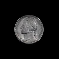 A United States 1953-S Jefferson 5c Coin — NGC GRADED MS66
