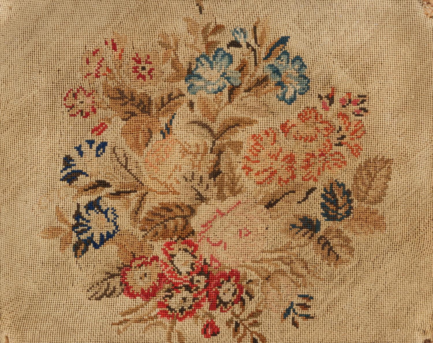 A Regency Mahogany Pole Screen