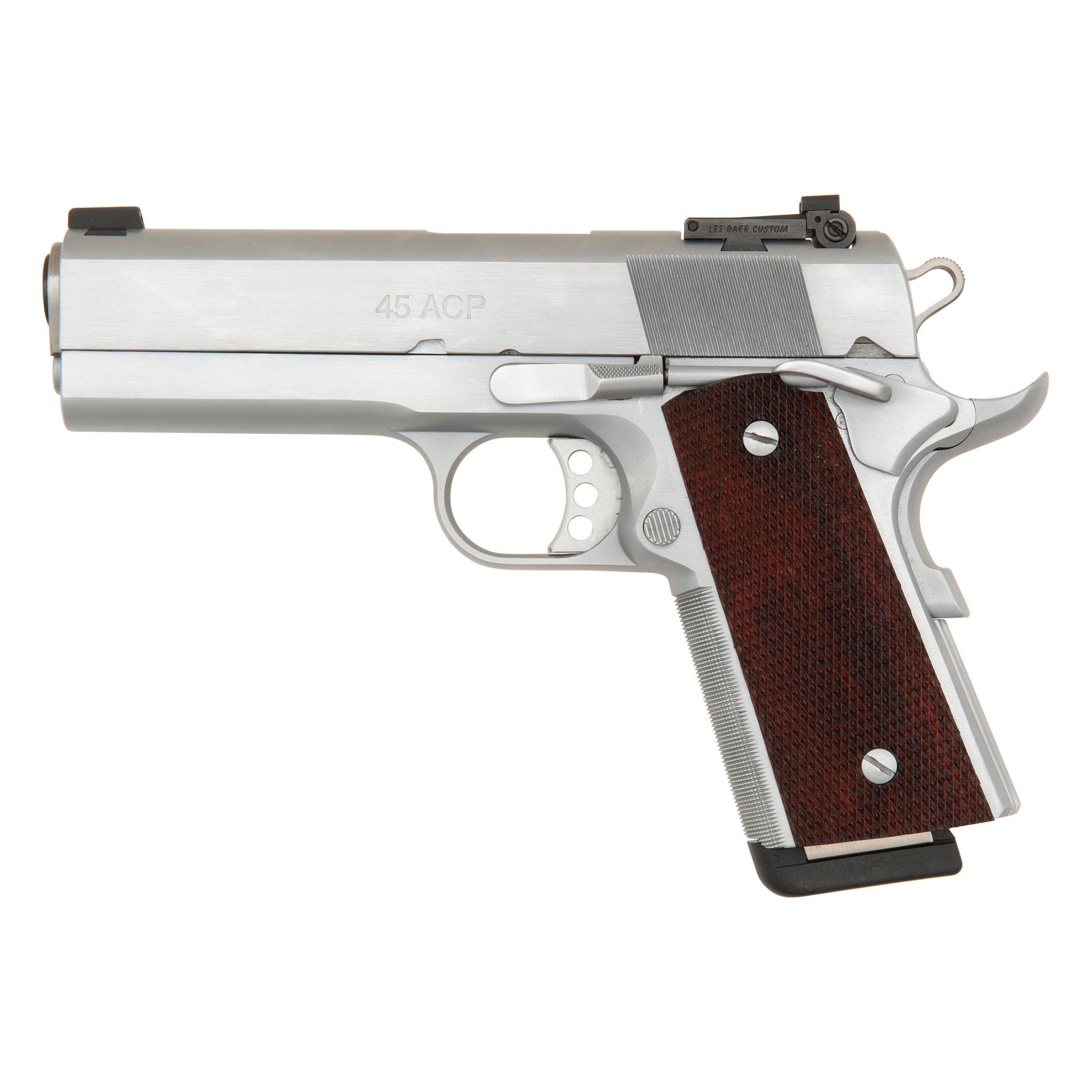 *Les Baer Chrome Monolith Stinger Pistol in Box