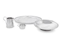 Four American Arts & Crafts Silver Table Articles