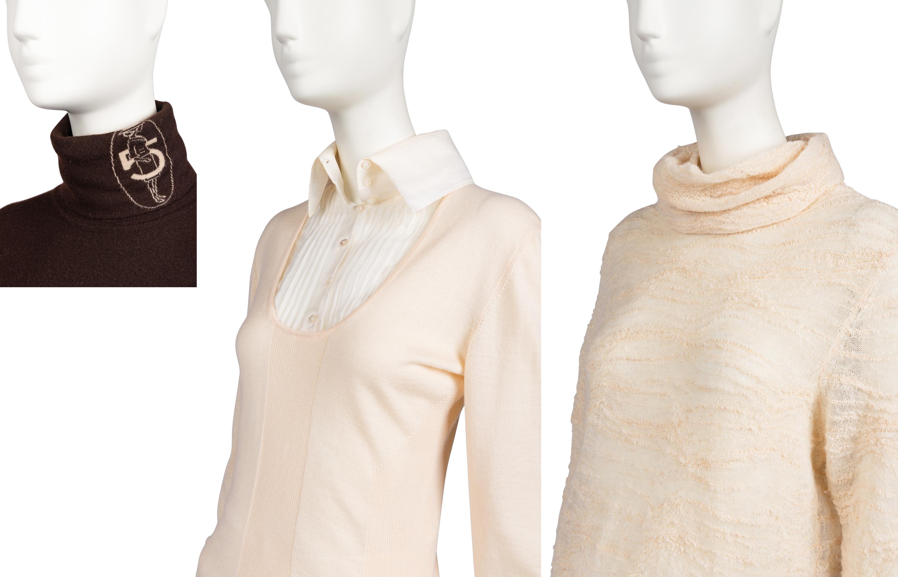 Three Chanel Knit Tops, 2010s