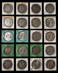 A Group of Twenty Morgan $1 Coins