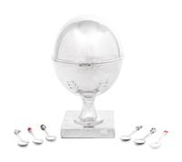 A Brazilian Silver-Plate Caviar Server