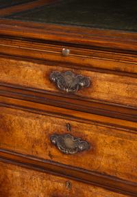 A George III Style Walnut Pedestal Desk