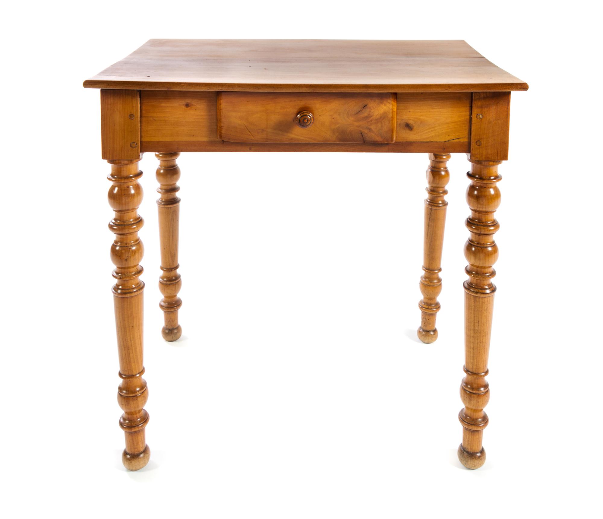 An American Pine Side Table Height 27 inches. — 20TH CENTURY