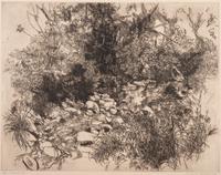 A Group of Four Works on Paper by 20th Century American Artists