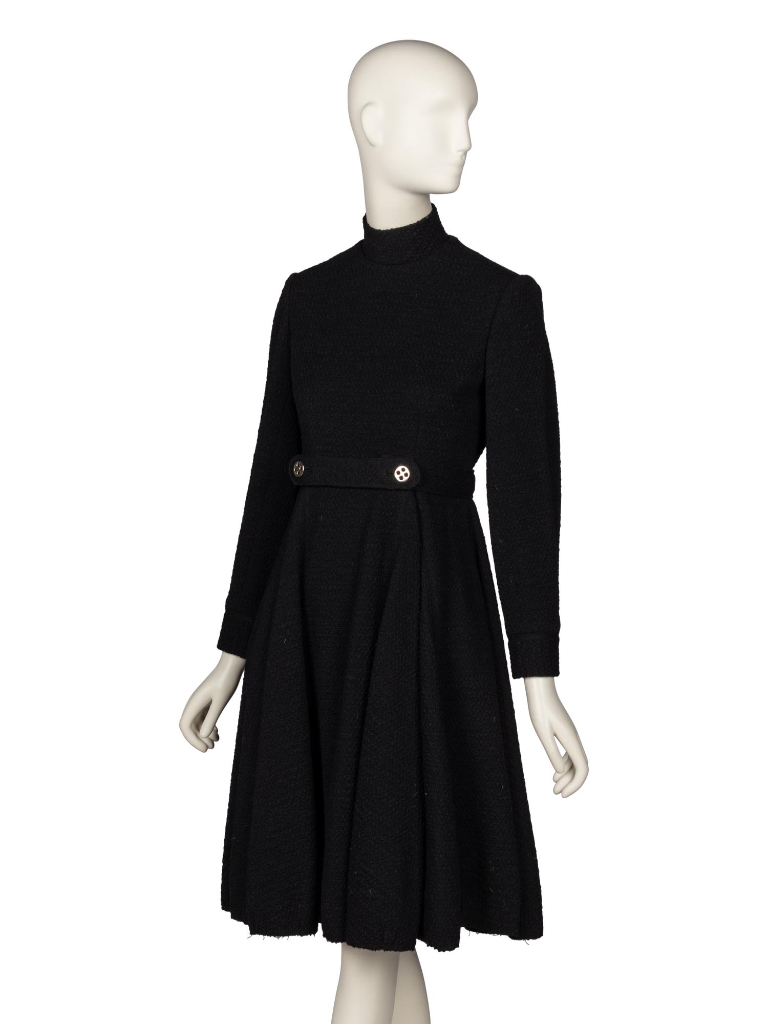 Galanos, Textured Knit Dress