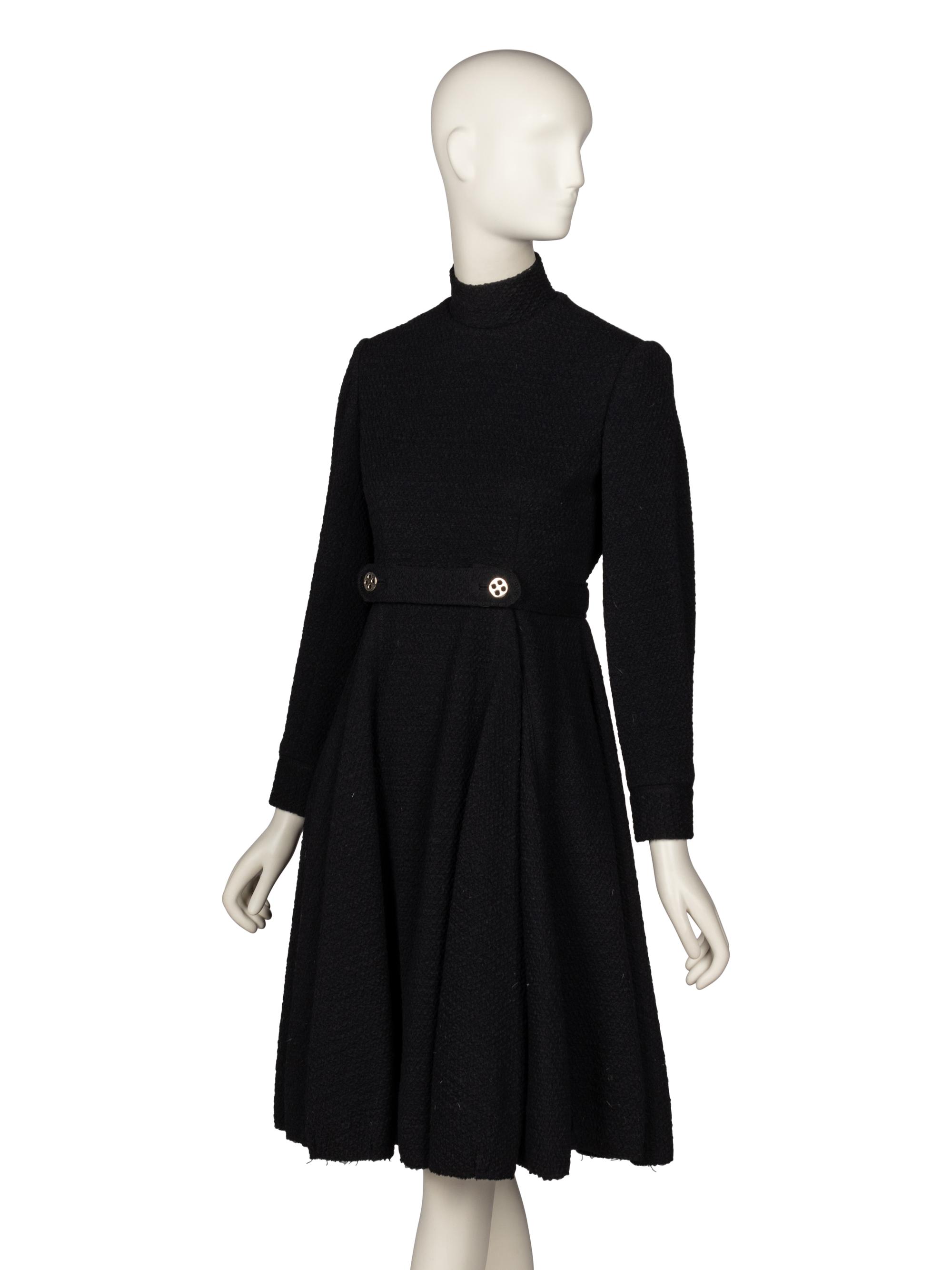 Galanos, Textured Knit Dress