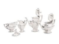 A Reed and Barton Silver Four-Piece Tea and Coffee Service
