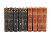 [BINDINGS]. POE, Edgar Allan. Works . New York: W. J. Widdleton, 1876. 4 volumes, 8vo. Contemporary half tan calf.