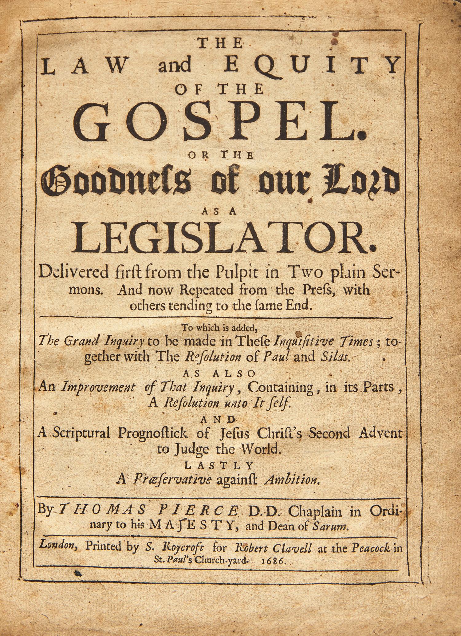[British Isles] Group of 6 17th-Century Titles