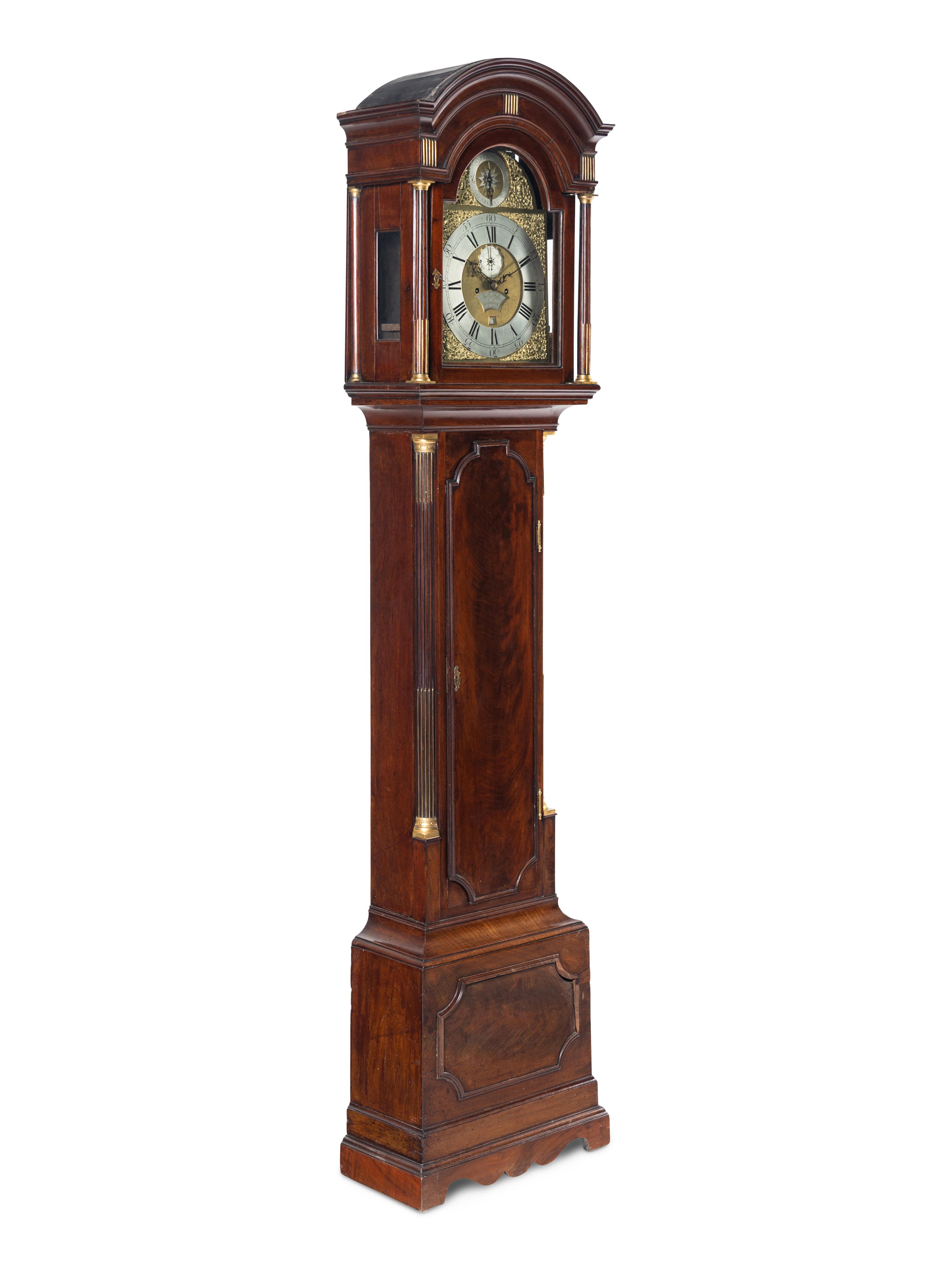A George III Mahogany Eight-Day Longcase Clock