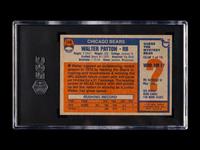 A 1976 Topps Walter Payton Rookie Football Card No. 148 (SGC 7 NM)