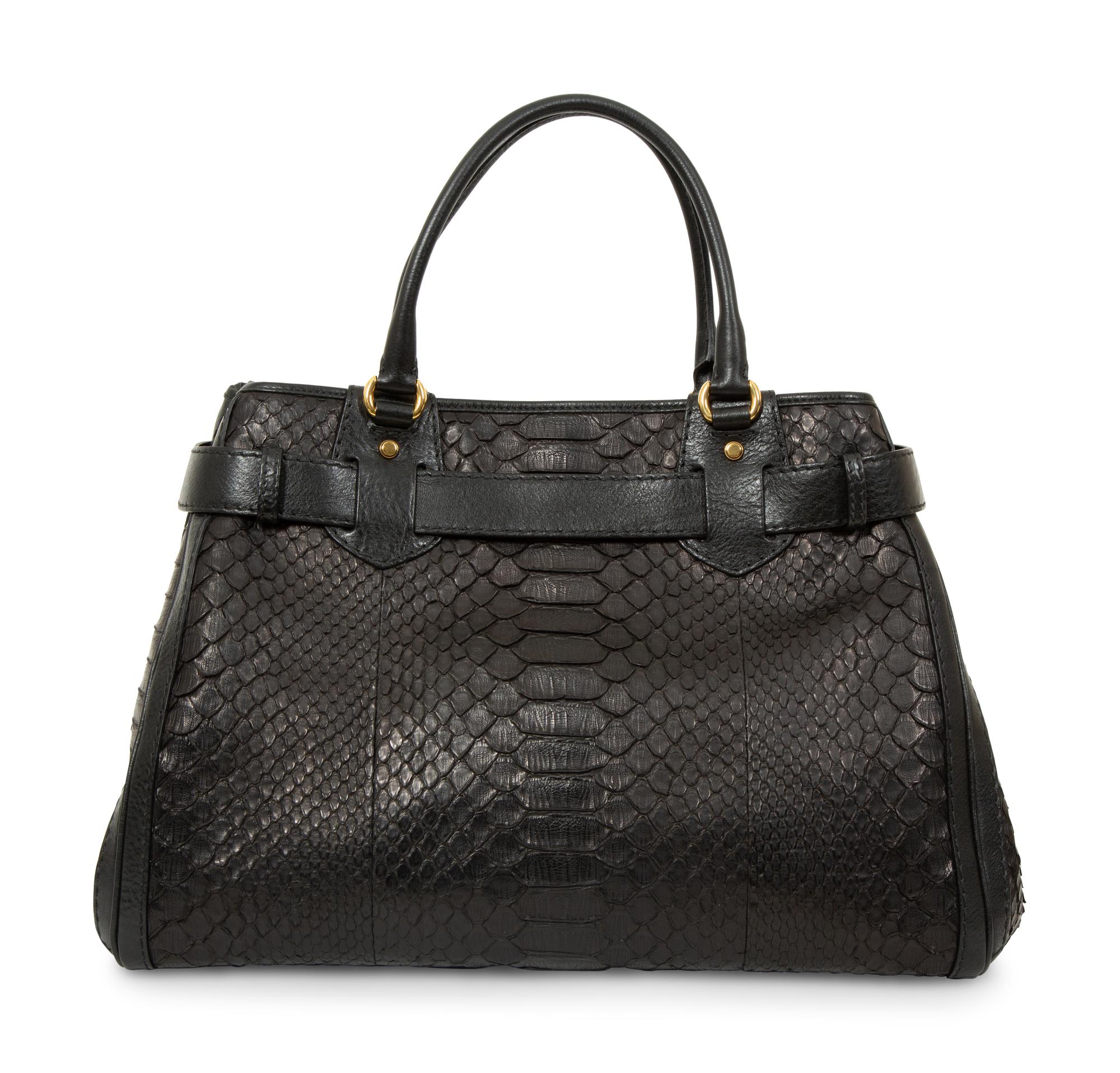 Gucci Python Running Tote with GG Hardware