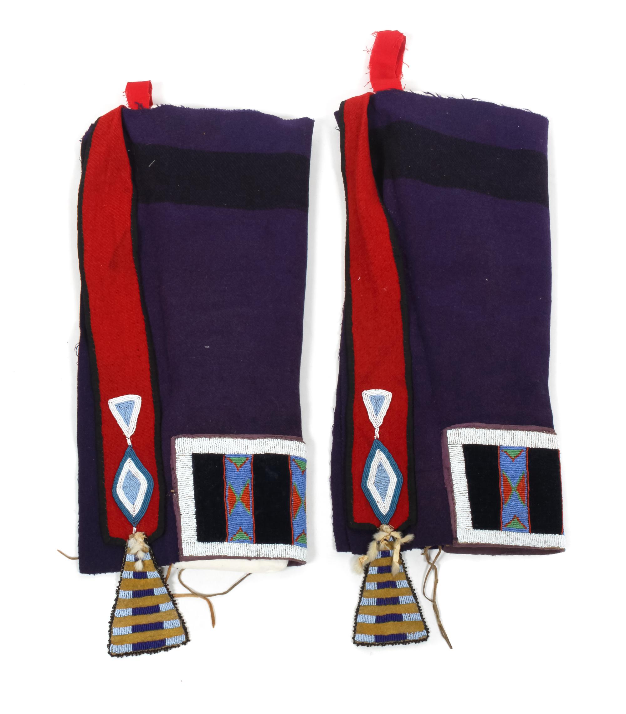 A Pair of Crow Girl's and Boy's Leggings Length of first 10 x width 5 inches.