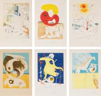 Salvador Dalí (Spanish, 1904-1989) — La Conquête du Cosmos II (the complete set of 6) , 1974/1977