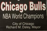A 1998 Scottie Pippen Signed Chicago Bulls "Last Dance" Era NBA Champions Chicago Large Street Banner