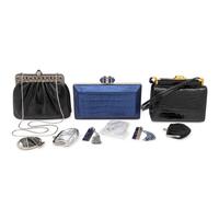 Judith Leiber, Three Exotic Skin Evening Bags
